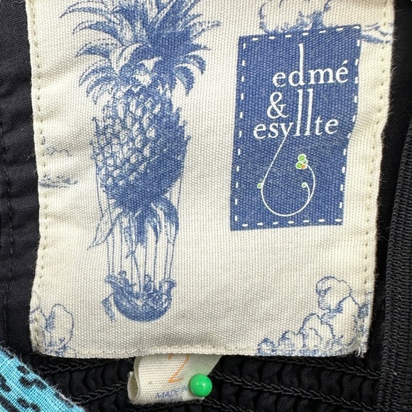 EDME & ESYLLTE Dress Primula Halter Sweetheart Collar Fit & Flare - Picture 8 of 9